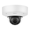 Hanwha Wisenet 8MP AI Outdoor Vandal Dome Camera with LPR, IR, IP67, 4.5-10mm