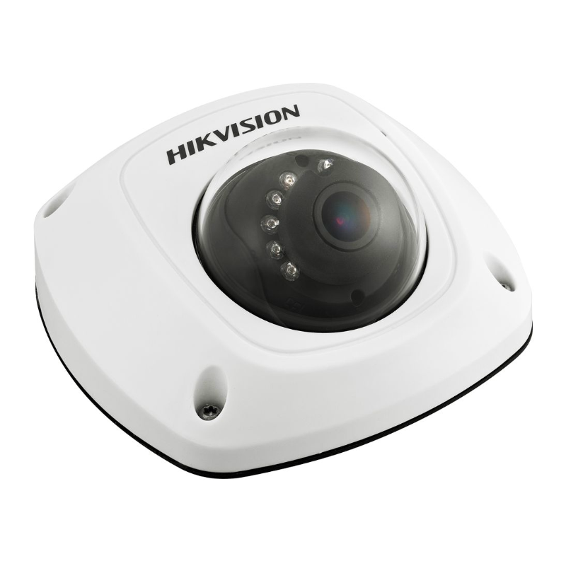 Hikvision 2MP HD TVI Inner Vehicle Camera, 10m IR, WDR, Aviation Connector, 2.8mm