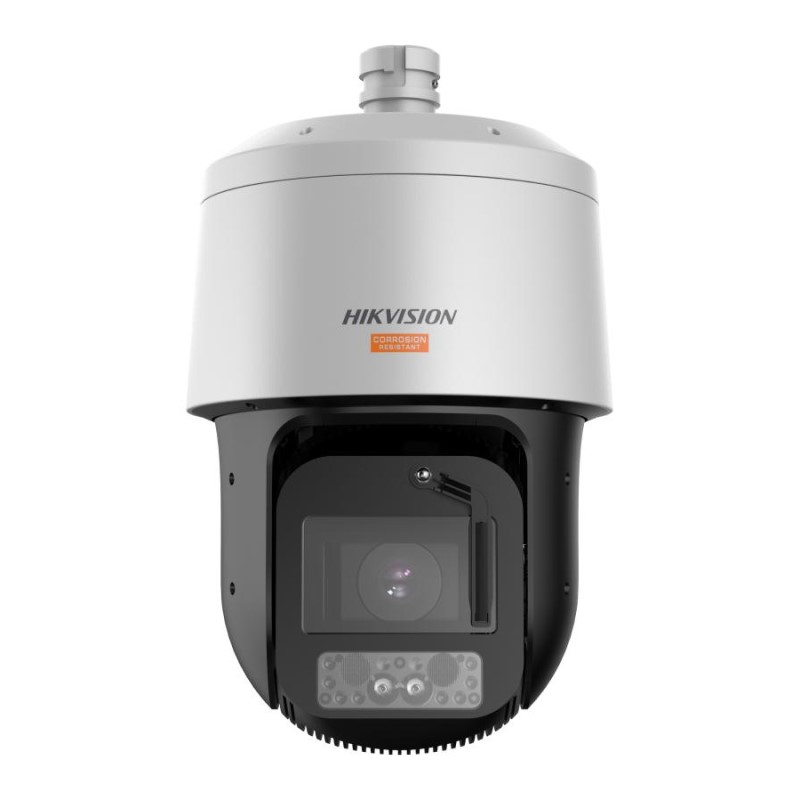 Hikvision 4MP PTZ Dome Camera, Anti-Corrosion Polymer Hybrid Light, 42x Zoom