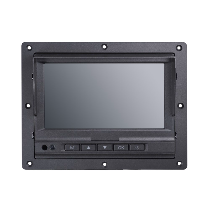 Hikvision 7" Mobile LCD Monitor for Mobile NVR and DVR, 800x480 , IP54