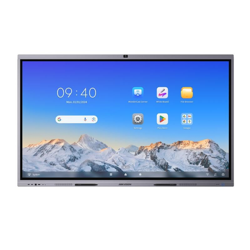 Hikvision 98" 4K UHD Interactive Display, Mic, Webcam, EDLA Cert