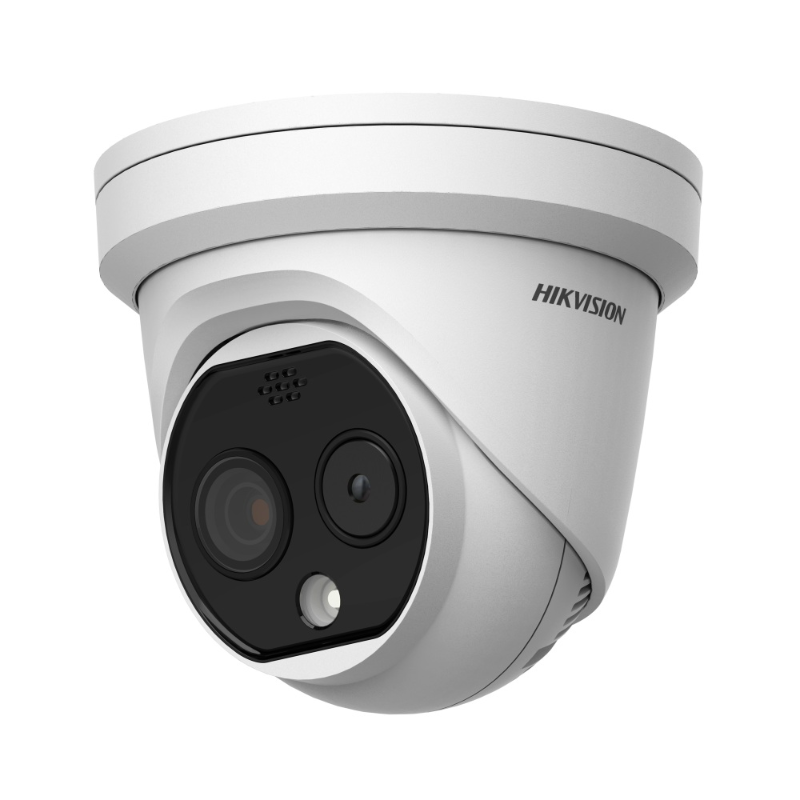 Hikvision Bi-Spec Thermal Turret Camera, -20 to 150 deg, HeatPro, 2.1mm