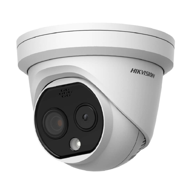Hikvision Bi-Spec Thermal Turret Camera, -20 to 150 deg, HeatPro, 3.6mm