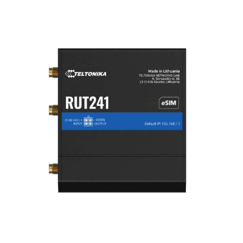 Teltonika RUT241 Industrial 4G LTE Router