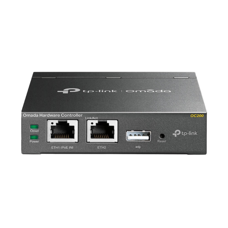 TP-Link Omada OC200 Controller, AP Management, up to 100 AP, PoE Input
