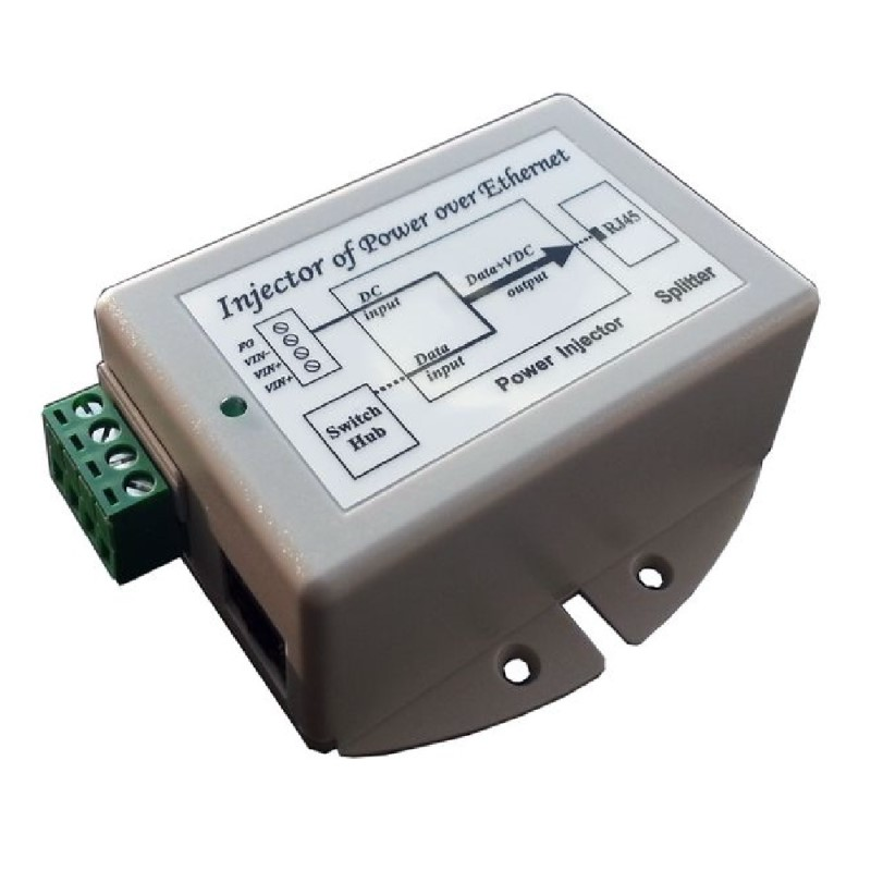 Tycon Power DC to DC Converter 9-36VDC Input, 18/24/48V DC Output, 19W DC to DC PoE