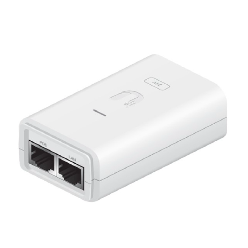 Ubiquiti Gigabit POE Injector with Reset Pin, 24V DC, 12W