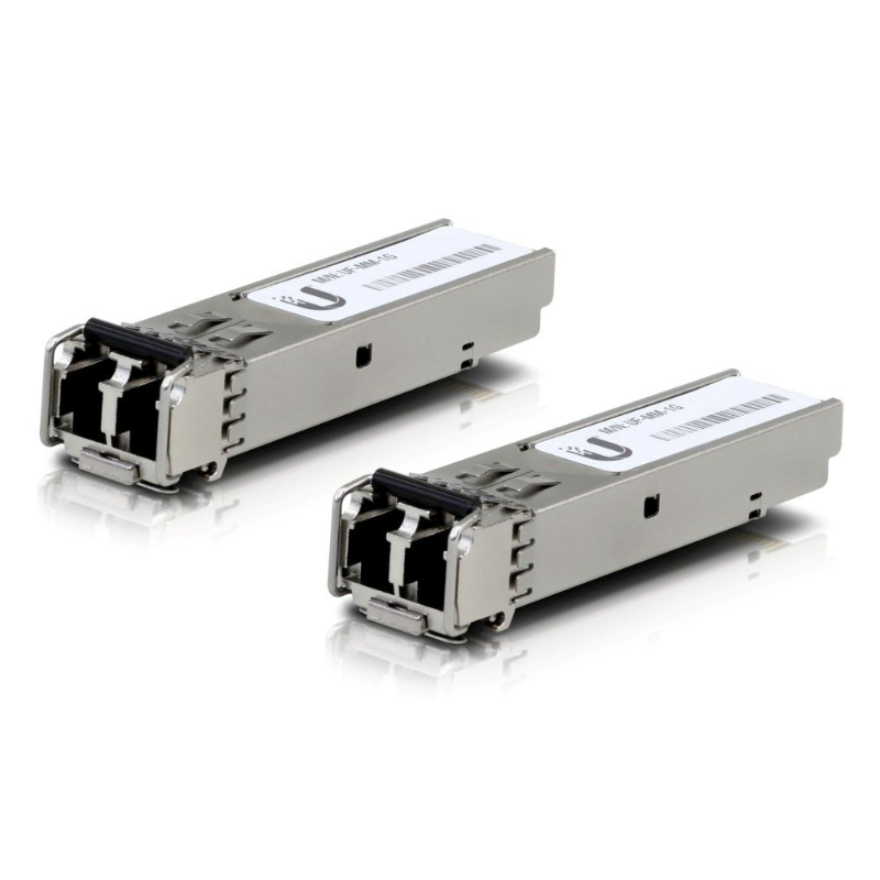 Ubiquiti U Fibre Multi-Mode Module, 1.25Gbps, LC Connectors, 550m, 2 Pack