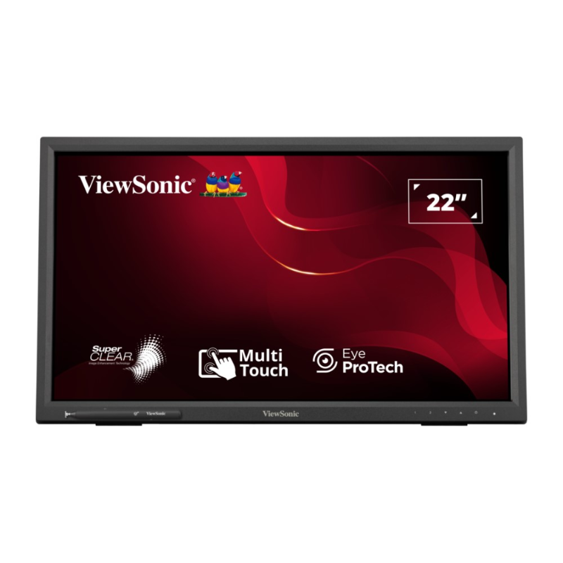 ViewSonic TD2223-2 22 Inch Monitor, 10-Point Touch, 1920 x 1080, HDMI, Micro USB