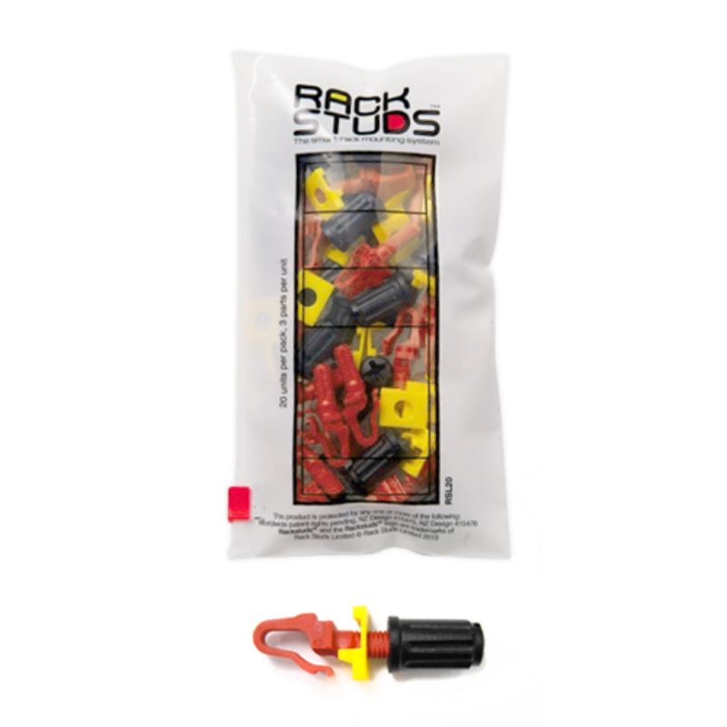 X2 Racks, Rack Studs, Red, 20 Pack