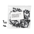 X2 Racks, Screws & Washers, Zinc Plated, to suit 19" Racks, 50 Pack